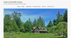Desktop Screenshot of ourcountryhaus.com