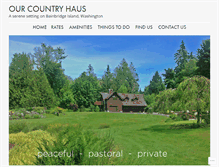 Tablet Screenshot of ourcountryhaus.com